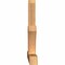 Ekena Millwork Richland Timber Gable Bracket, Western Red Cedar, 60"W x 30"H x 3 1/2"D x 3 1/2"F, 12/12 Pitch GBW060X30X0404RIC00SWR - alternate 4